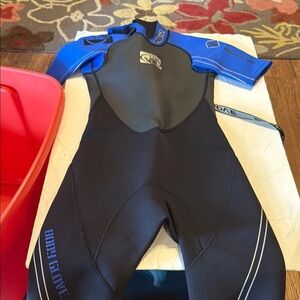 Body Glove Blue and Black One Piece Wetsuit